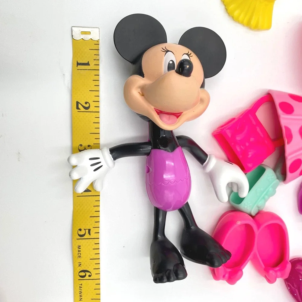 Disney Minnie Mouse Bowtique Snap N Style Doll Lot Dresses‎ Shoes